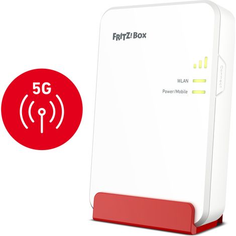 FRITZBox 6860 5G Edition International routeur sans fil Gigabit Ethernet Bi-bande (2,4 GHz / 5 GHz)