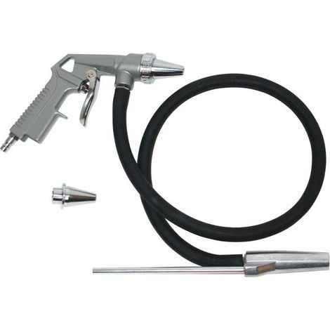 Dema – Pistolet pneumatique de sablage – Pression 5,8 à 8,6 bar – Nettoyage pièces métalliques – Fonctionne avec granulés de verre