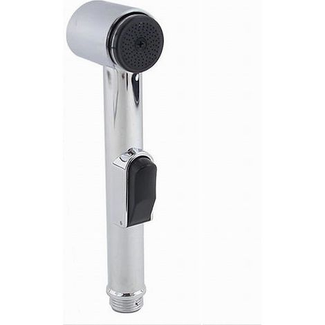 Cleafe - Spruzzatore Doccetta Per Bidet Wc Doccia Vasca Bagno Pulizia 18 Cm Silver 87548 - (1/5)