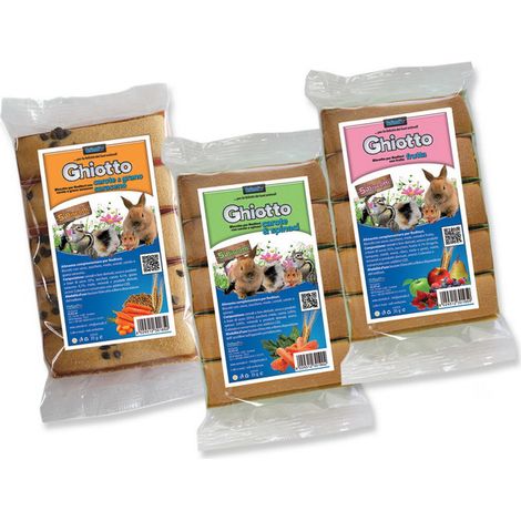 GHIOTTO RODITORI CAROTE E SPINACI 35G (1/3)