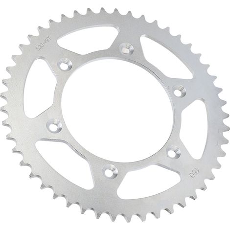 Pignon arrière 49 dents en acier résistant à l'usure et à l'huile, remplacement pour chaîne de moto (1/5)