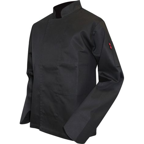 Veste de cuisine LMA Passoire Manches Longues Noir XL (1/2)