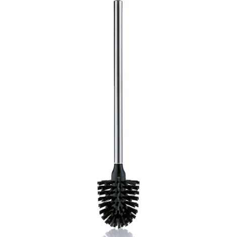 balai brosse WC 'La Brosse', acier inoxydable mat, brosse noire (1/5)