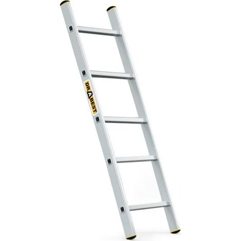 Drabest Aluminiumleiter PRO, 150 kg 5 Stufen