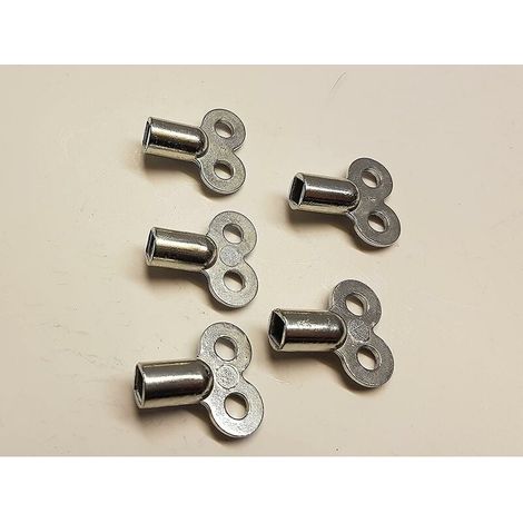Clé de purge pour radiateur,ensemble de 5 pièces (1/4)