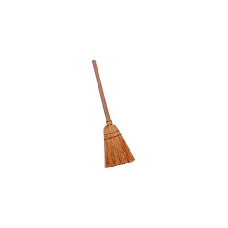 SCOPETTA BEFANELLA DI SAGGINA CON MANICO- - cm.18x3x60h. - 10 pezzi