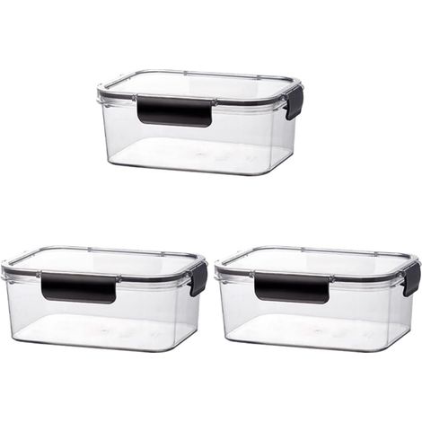 Boîte de conservation alimentaire de qualité réfrigérateur, boîte hermétique pour aliments congelés avec couvercle pour légumes et viandes (1/5)