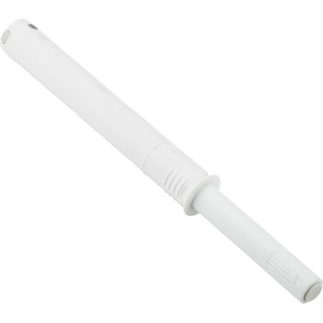 1 Stück Türdämpfer K-Push Push-To-Open mit Gummispitze (Ausstoßweg: 37 mm) weiß für Möbelscharniere mit Federn Möbeltürdämpfer für grifflose Möbelfronten Drucköffner für Topfbänder von SOTECH