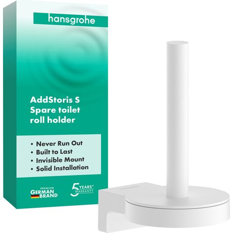 hansgrohe AddStoris S Ersatzpapierrollenhalter, 41786700 (1/2)
