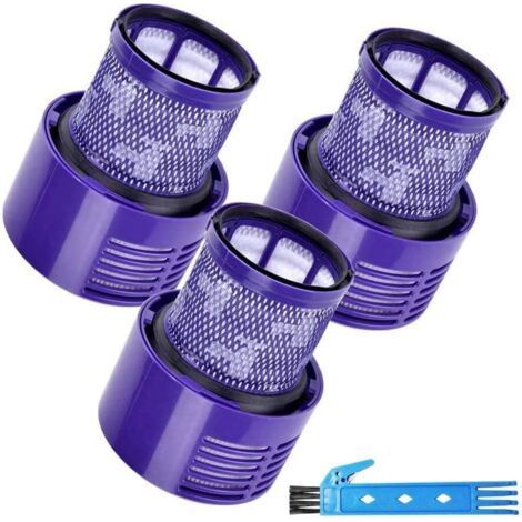Filtre de remplacement pour Dyson V10 Series Remplacez le filtre référence 969082-0 Compatible pour Dyson Cyclone V10 Absolute Animal Motorhead 3 Pack (1/4)