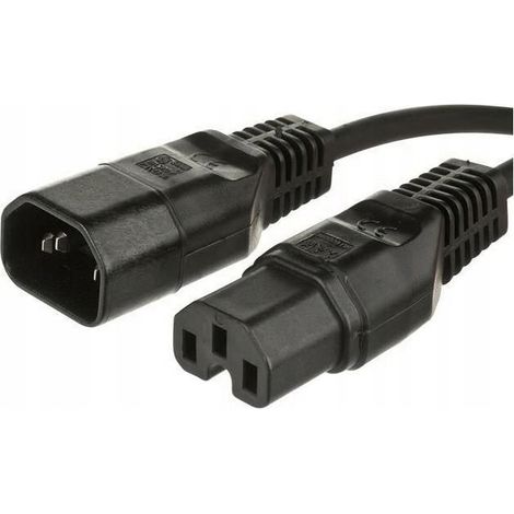 MicroConnect Verlängerungskabel C14-C15 1 m
