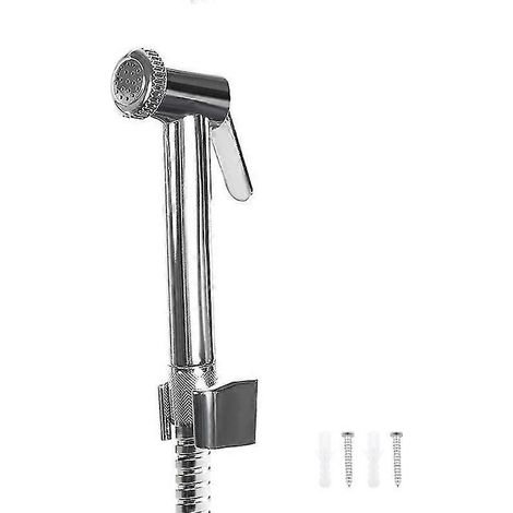 Selbstreinigendes Handbrauseset für das Badezimmer mit Sprühdüse und Schlauch (1/4)