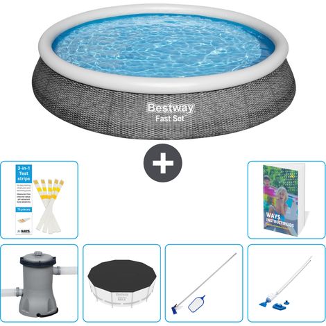 Bestway Fast Set Rund - 396x84 cm - 7-teilig  S257 (1/5)