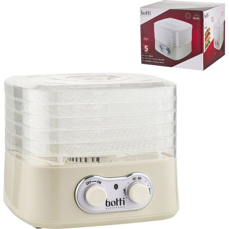 Deshidratador de frutas y setas Botti Dante de 250 W