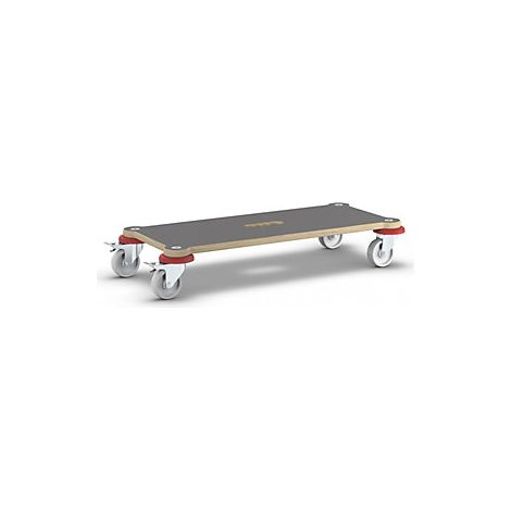 Rodador de transporte MaxiGRIP rectangular con certificación (1/5)