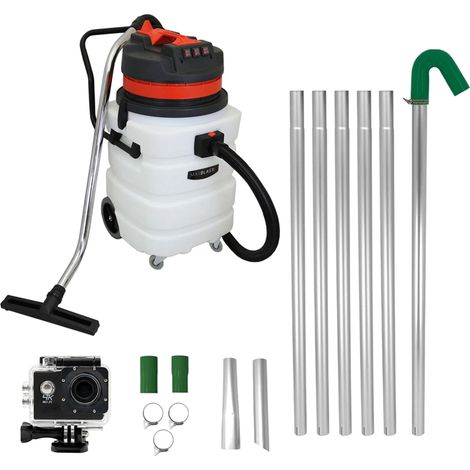 90L Wet & Dry Vacuum, Gutter Vacuum Poles & Camera (1/5)