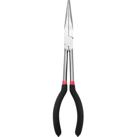 Pince à becs fins extra longs de 28 cm (11 pouces) avec long manche, outil de réparation (1/5)