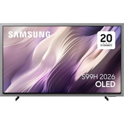 Samsung TQ77S99H QD-OLED 4K 77 pouces Glare Free Noir