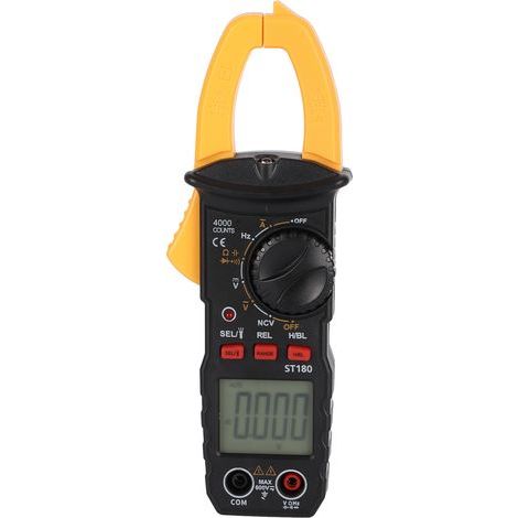 Pince multimètre numérique ST180 Voltmètre AC/DC Ampèremètre intelligent Ohmmètre Testeur de tension (1/5)