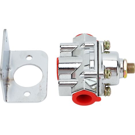 Régulateur de pression de carburant en alliage de zinc 1‑4 PSI, orifice NPT 3/8 po, référence 12‑804, pour carburateurs Edelbrock (1/5)