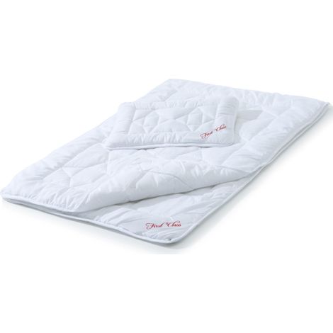 Couverture pour Enfants 100 x 135 cm Set 4 Saisons avec Oreiller 40 x 60 cm Matelassée (1/5)