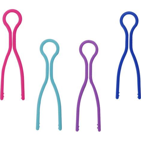 Pair 20 Pièces Pinces Bobines Fil, Pinces à Bobines de Fil, Support de Bobine en Plastique Clips à Canette, Porte-Bobines Porte Fil Canette Clips