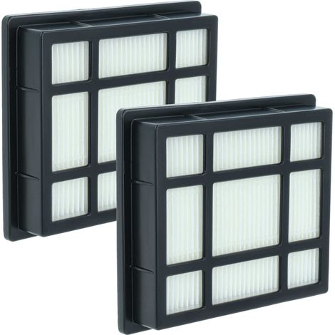 vhbw 2x Filtro compatible con Nilfisk One aspiradora - filtro Hepa negro (1/4)