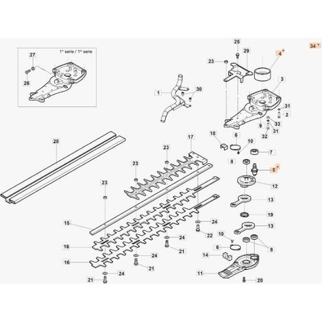 ORIGINAL EMAK KUPPLUNGSGLOCKENSATZ 58070218