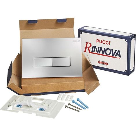 Kit Rinnova Placca Eco per Cassette dal 2011 al 2013 Pucci Cromo (1/2)