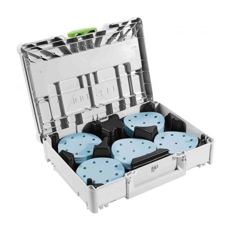 Systainer abrasivo FESTOOL SYS-STF - D125 - GR-Set Granat - 578193