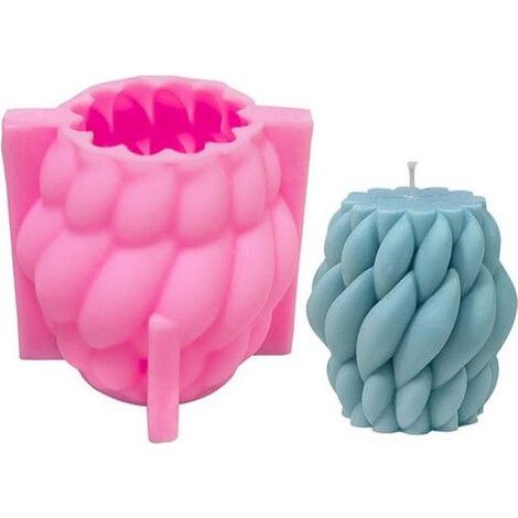 Moule à bougie, moule à bougie en silicone, moule à savon 3D, moules à bougie 3D en silicone à faire soi-même, pour la (1/5)