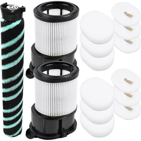 Accessoires de rechange pour aspirateur sans fil Shark IP3251, IP1251 et IP3253 : brosse rotative, filtres, tampons filtrants