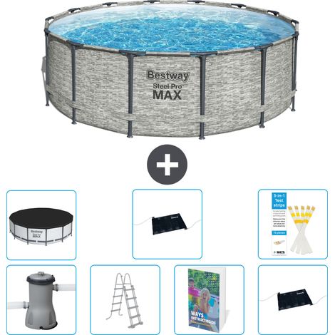 Bestway Steel Pro MAX Rund - 427x122 cm - 8-teilig S562