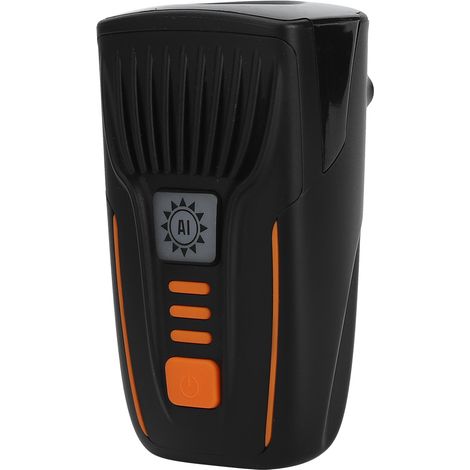 Éclairage avant intelligent à induction pour VTT, étanche, lampe torche rechargeable par USB. (1/5)