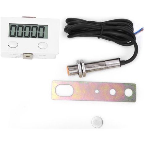 Maschinenzähler mit 5 Ziffern 0-99999 XJ-5J, magnetische Induktionsanzeige, Elektronikindustrie (1/5)
