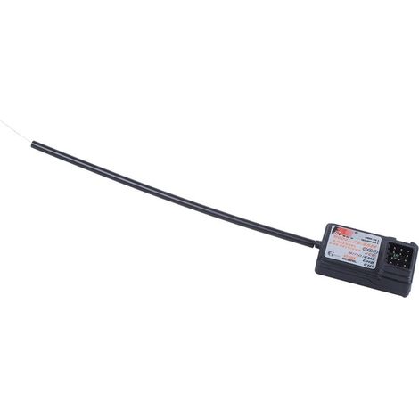 Compatibile con 4 ricevitori FlySky FS-GR3E a 3 canali da 2,4 GHz, adatti per auto/barche radiocomandate GT2, GT3, GT3B, GT3C e GR3C.