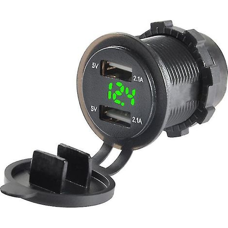 1 chargeur de téléphone USB double (1/3)