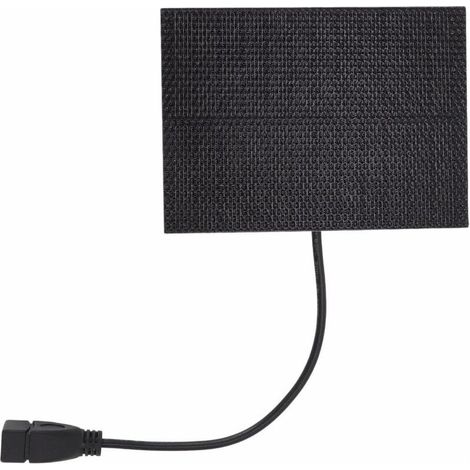 Panneau Solaire, Panneau Solaire Portable 5W 5V Panneau d'Énergie Solaire Extérieur Respectueux de l'environnement de Petite Taille pour Téléphones Mobiles (1/5)