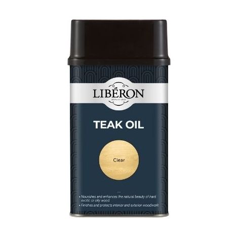 Liberon Teak Oil - With UV Filters  - 250ml