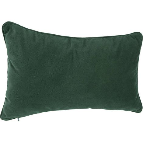 Coussin LILOU coton vert 30x50cm - Atmosphera créateur d'intérieur (1/3)