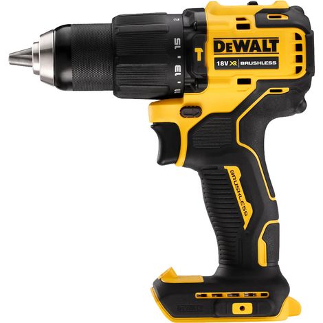 Dewalt – Perceuse à percussion sans fil 18V 65Nm DCD709N – Moteur Brushless – Mandrin 13 mm – Pour béton et brique — vue 3