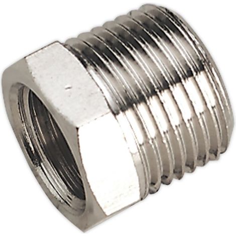 Sealey SA1/3814F Adaptor 3/8"BSPT Male to 1/4"BSP Female