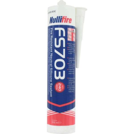 Mastice antincendio NULLIFIRE FS703 bianco - 310ml