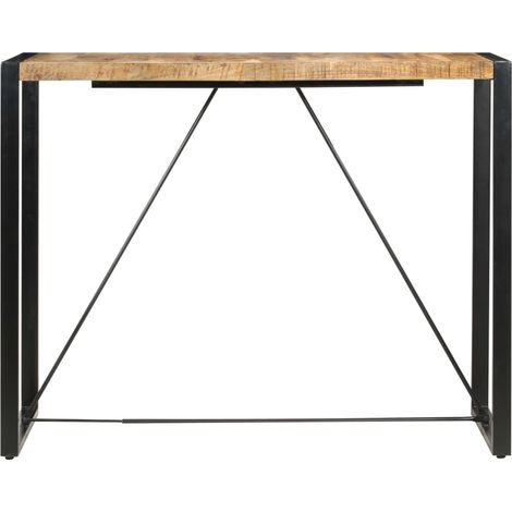 Maison Exclusive - Tavolo da Bar 140x70x110cm in Legno Massello di Mango