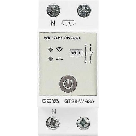 Interrupteur bipolaire GTS8-W, type rail DIN, commande, 220 V CA, 63 A PA (1/5)