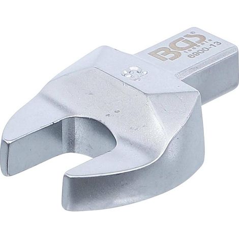 Clé Plate 13 mm - Empreinte 9 x 12 mm - Acier Résistant - Précision et Durabilité, Pro - D-Work