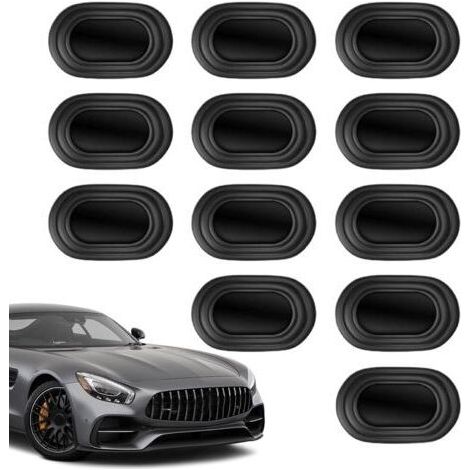 Amortisseur de chocs pour portière de voiture Coussinets de protection en silicone anti-collision Butée de claquement Protection de pare-chocs pour la conduite quotidienne, le stationnement en