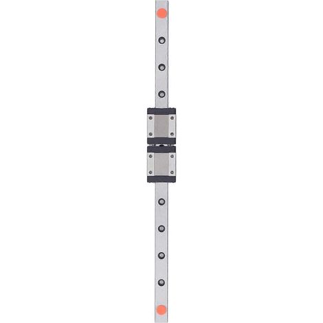 Ensemble de rails de guidage linéaires miniatures MGN12C avec 2 blocs coulissants pour imprimantes 3D