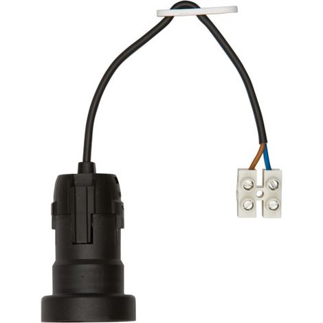 Lámpara bachmann construction socket e27 plástico 0.2m
