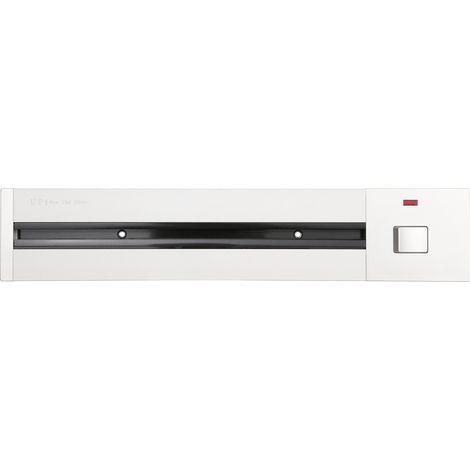 Système de rail pour prises électriques amovibles et encastrées, 6000 W, haute puissance, rallonge murale mobile, multiprise sans fil, compartiment de gestion des câbles sur rail coulissant pour proje (1/2)